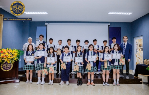 APU AMERICAN INTERNATIONAL SCHOOL – LỄ BẾ GIẢNG NĂM HỌC 2025–2026