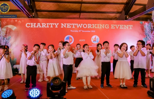 APU's Christmas Charity Event performance with American Chamber of Commerce (Amcham)