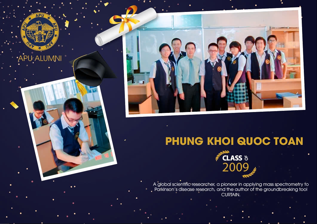 PHUNG KHOI QUOC TOAN: A JOURNEY FROM APU STUDENT TO GLOBAL SCIENTIST