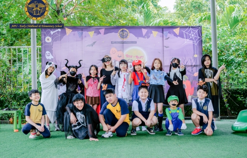 MÙA HALLOWEEN KỲ DIỆU TẠI TRƯỜNG TIỂU HỌC QUỐC TẾ HOA KỲ APU