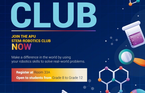 APU's STEM-Robotics club