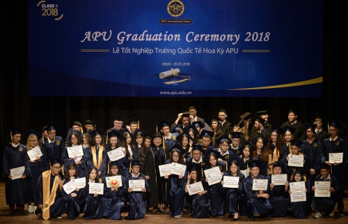 APU STUDENTS CELEBRATED THE GRADUATION CEREMONY FOR CLASS OF 2018