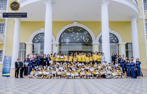 LỄ BẾ GIẢNG NĂM HỌC 2023-2024 TẠI TRƯỜNG QUỐC TẾ HOA KỲ APU - HỆ SONG NGỮ