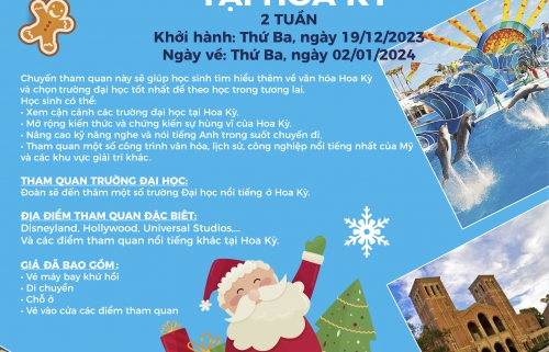 TRẢI NGHIỆM MÙA ĐÔNG KỲ DIỆU TẠI NƯỚC MỸ VỚI APU & AUV WINTER TOUR